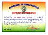 Certificate of appreciation